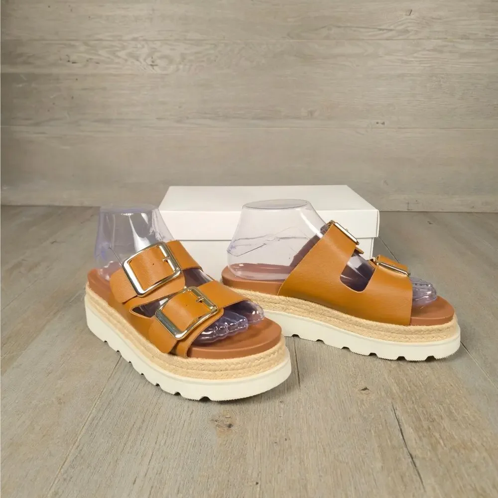 Madden Girl Mythical Women's Wedge Sandal Size 7 NIB